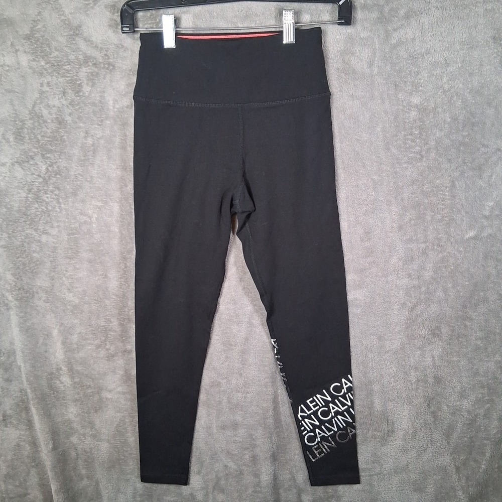Calvin Klein Performance Legging‎ Women's Small Black 7/8 Stretchable NWOT